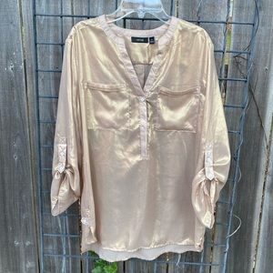 💲Gold Shimmer Long Blouse